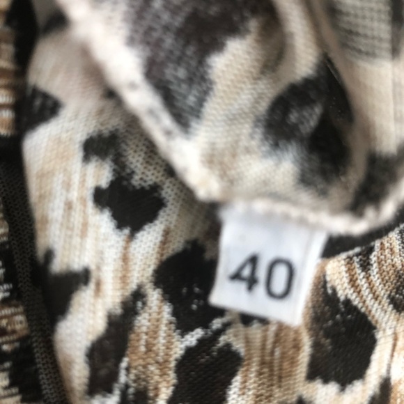 Dolce & Gabbana Animal Print Top - Picture 9 of 11